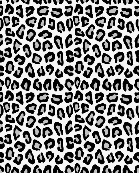 Απρόσκοπτη λεοπάρδαλη επαναλαμβανόμενο μοτίβο, πρότυπα δημιουργικού σχεδιασμού - Διάνυσμα, εικόνα