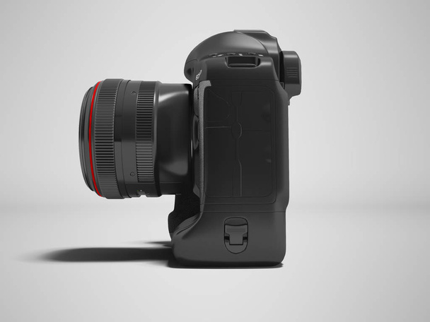 Moderne professionele camera voor de professionele schieten met zwart  - Foto, afbeelding