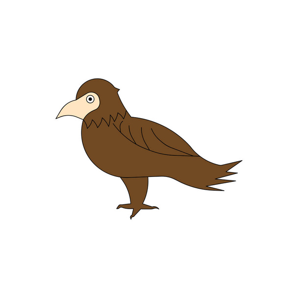 Bird vector icon - Wektor, obraz