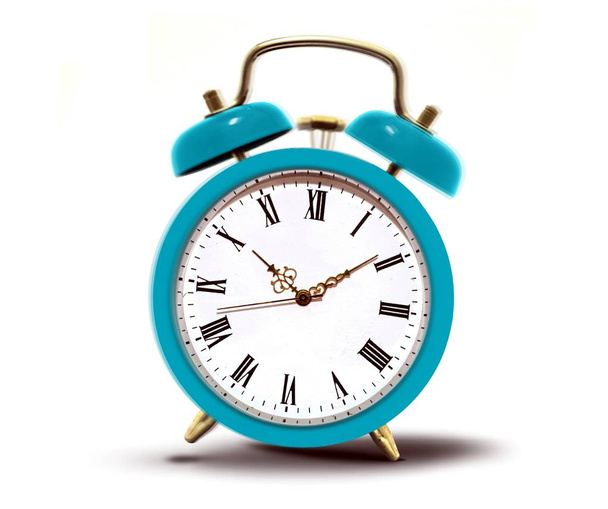 Alarm clock with roman numbers ringing - Photo, Image