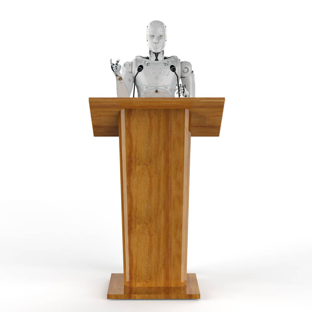 Robotic mówcą - Zdjęcie, obraz