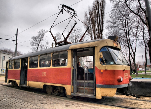 Vintage tram - Foto, afbeelding