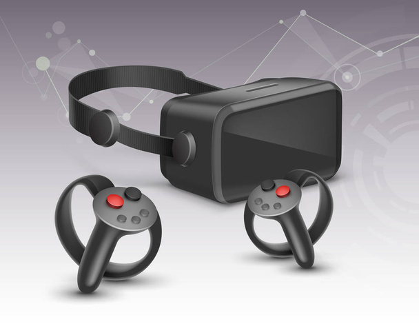 Virtuální realita miniaplikace - Vektor, obrázek
