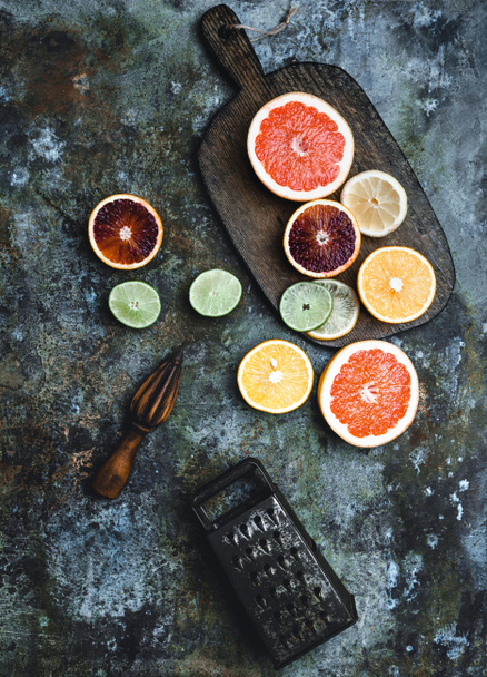 blood orange and grapefruit - Foto, Bild