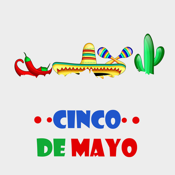Obrázek pozadí pro Cinco De Mayo - Vektor, obrázek