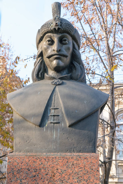 Vlad Tepes Busta socha označovány také jako Dracul Dracula - Fotografie, Obrázek