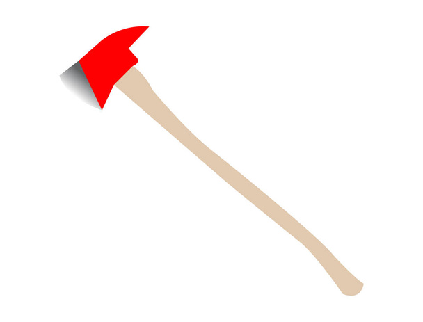 Vector illustration of a hatchet, or axe - Διάνυσμα, εικόνα