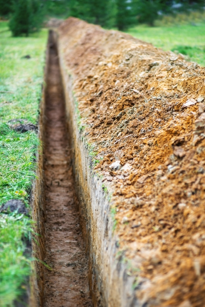 Earthen trench - Photo, Image
