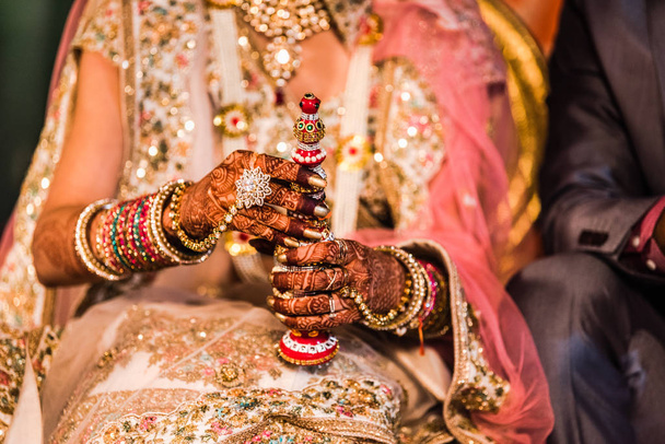 Hochzeitsritual im Hinduismus - Foto, Bild