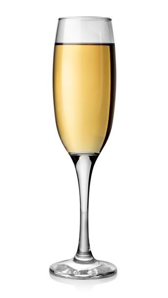 Vinho branco em copo alto
 - Foto, Imagem