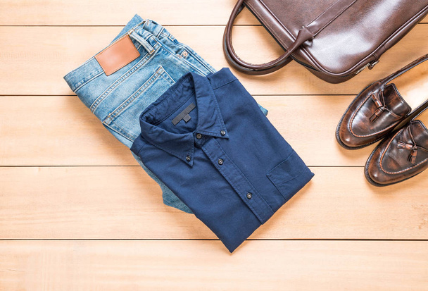 Beautiful fashion men's casual outfits clothing - 写真・画像