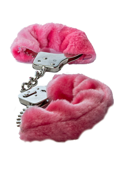 Pink handcuffs - Photo, Image
