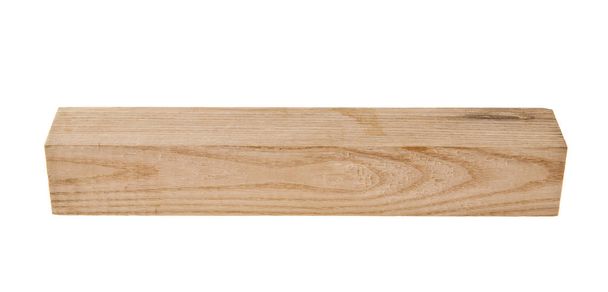 wooden bar isolated on white background - Photo, Image