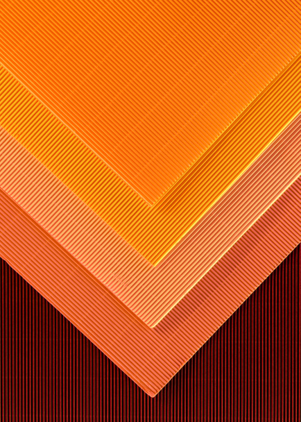 top view of arrangement of colorful paper sheets backdrop - Fotografie, Obrázek