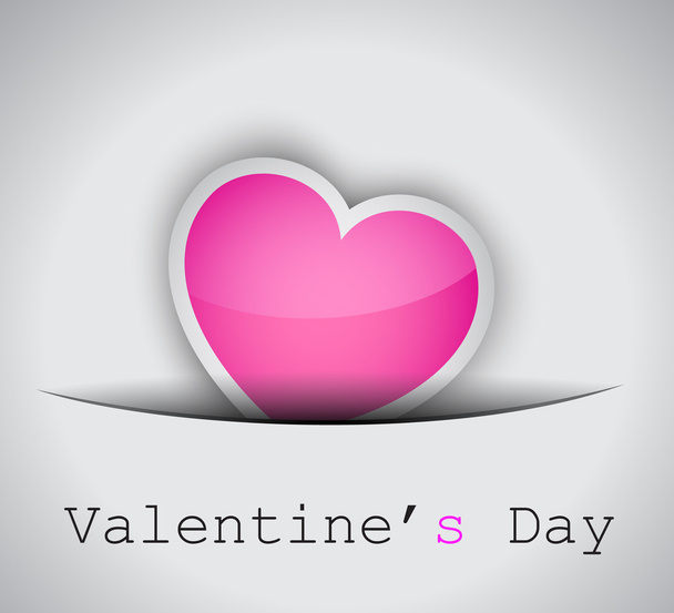 Elegant Valentine's Day background - Vector, Image
