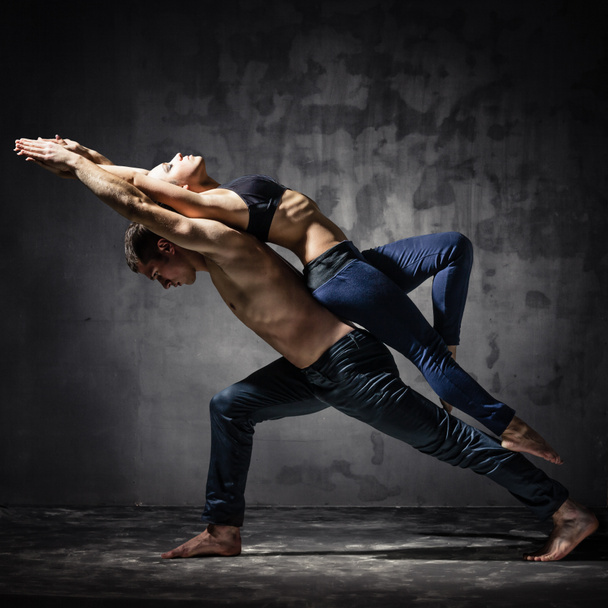 Dos bailarines
 - Foto, Imagen