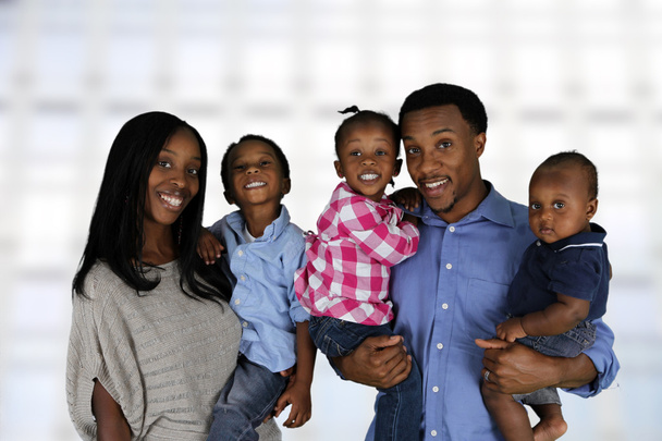 African American Family - Foto, Bild