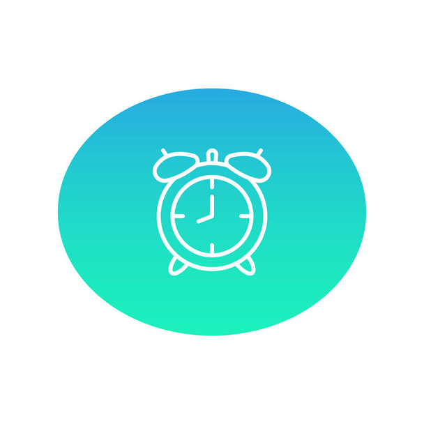 clock  web icon. Vector illustration - Вектор,изображение