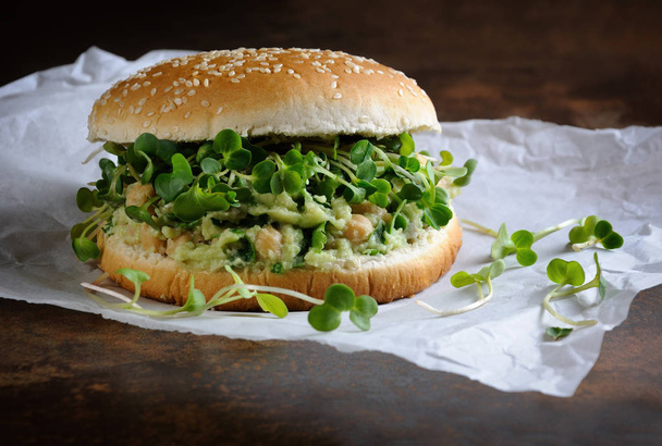 vegetarián burger - Fotografie, Obrázek