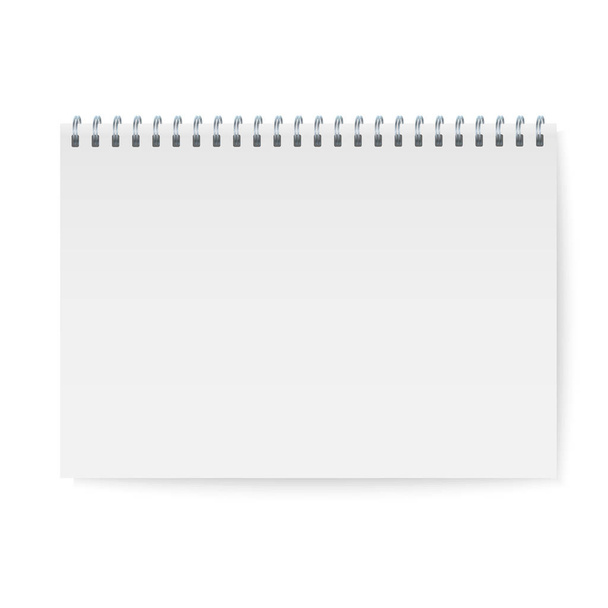 Cuaderno de mofa - Vector, imagen