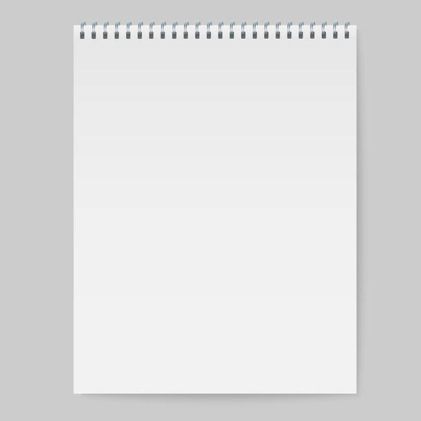 Cuaderno de mofa - Vector, imagen