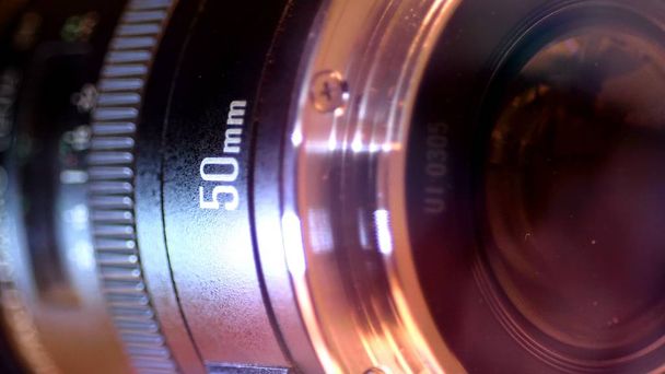 lente de cámara de cerca - Foto, imagen
