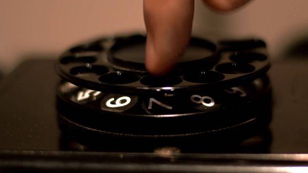 Close Up Of Old Rotary Phone - Photo, Image