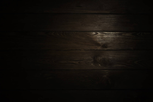 Wooden dark background - 写真・画像