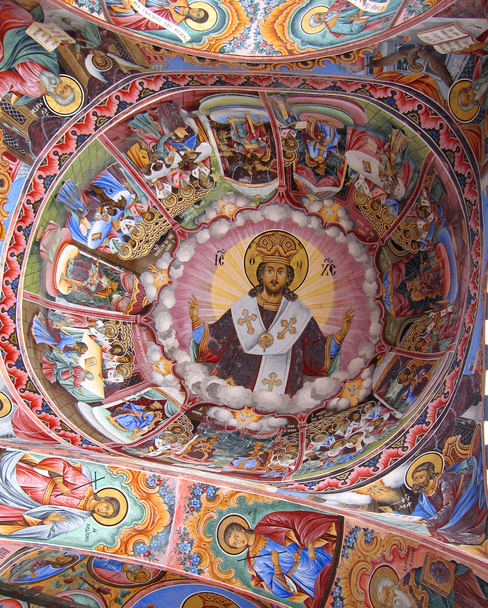 Icona sulla cupola del tempio
 - Foto, immagini