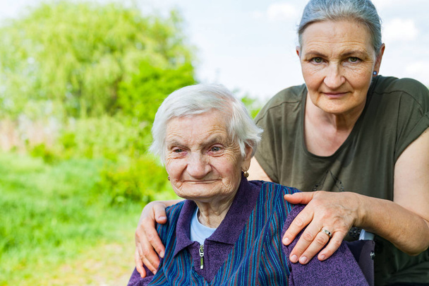 Elderly care - Foto, Imagem