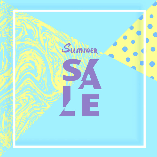 Summer Sale. Vector Illustration.  - Vektor, kép