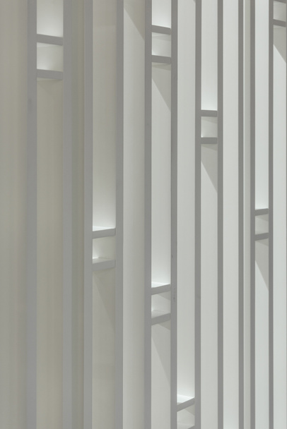 Геометрическая текстура белой декоративной стены
 - Фото, изображение