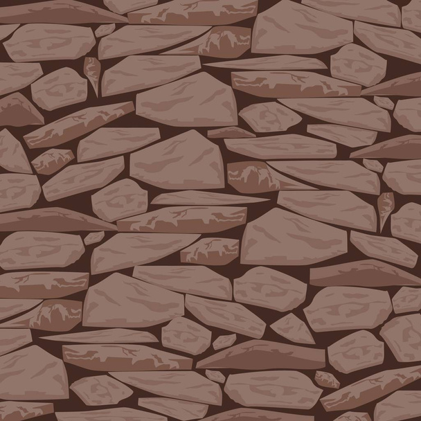 Stein strukturierten Hintergrund in Karamell Erdnuss Ton - Vektor, Bild