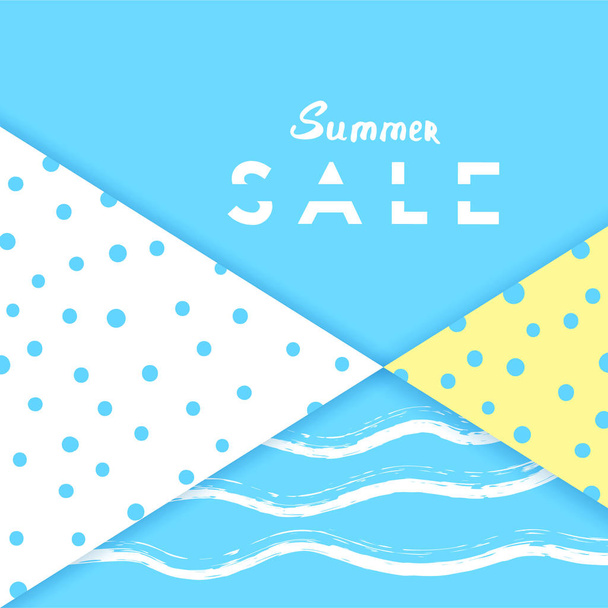 Summer Sale. Vector Illustration.  - Vektor, kép