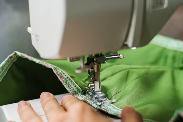 sewing machine close up - Photo, Image
