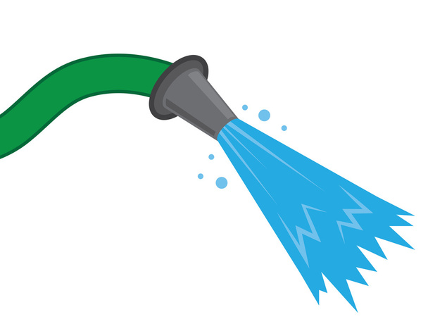 slang water spray - Vector, afbeelding