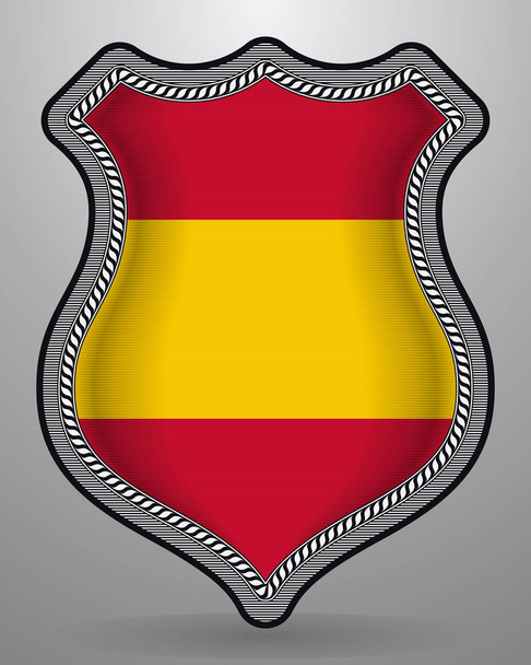Bandera de España sin Escudo de Armas. Insignia de Vector e Icono
 - Vector, Imagen