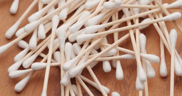 Group of cotton swabs close up  - Photo, Image