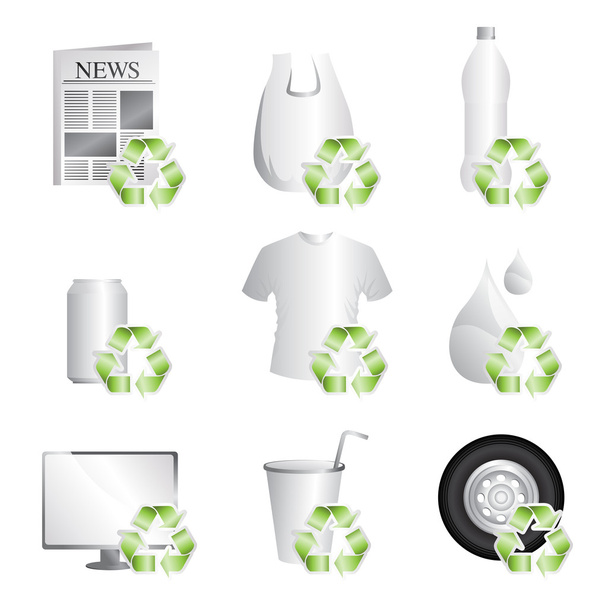 ανακύκλωση - Διάνυσμα, εικόνα