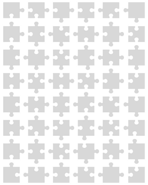 Ілюстрація окремих частин сірого пазла
 - Вектор, зображення