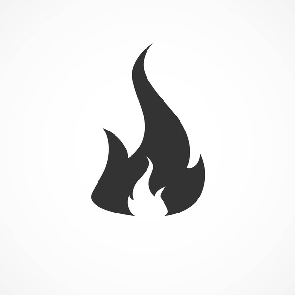 Vector image of fire icon. - Vector, Image