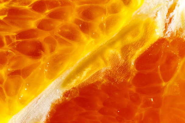 Photo texture cut orange - Zdjęcie, obraz