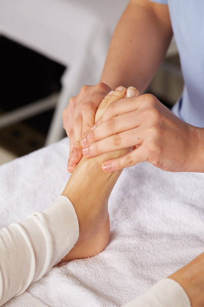 thai foot massage in spa club - 写真・画像