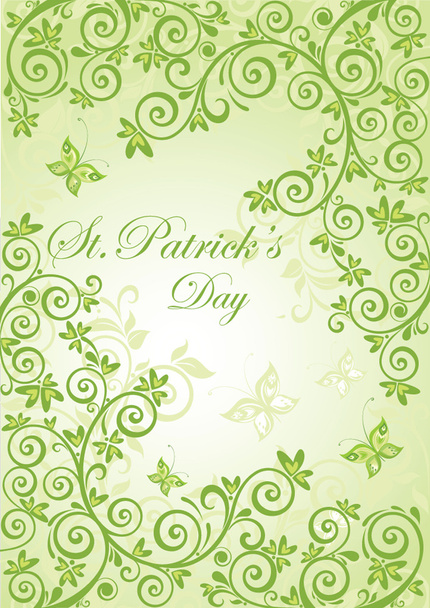 Banner for St. Patrick - Vektor, obrázek