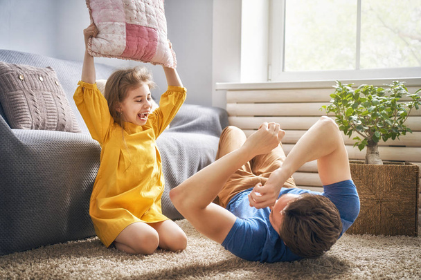 father and daughter playing - Photo, Image