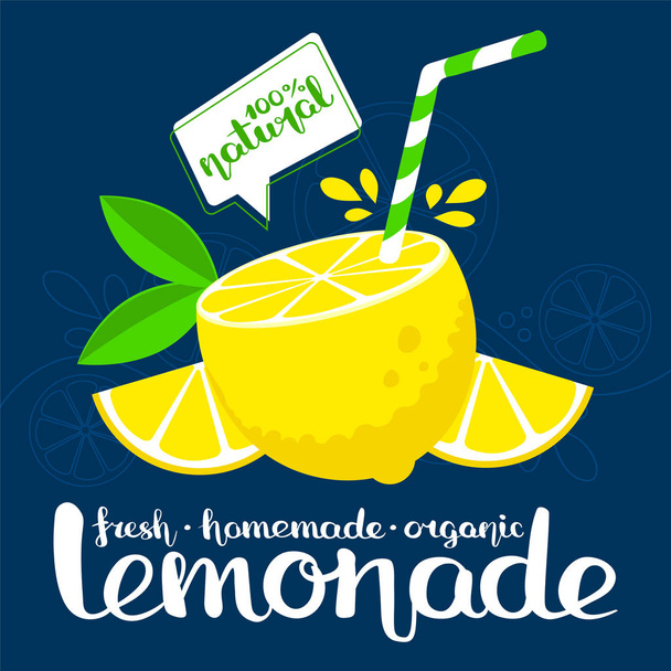 lemonade poster - Vetor, Imagem