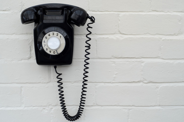 Telefone antiquado
 - Foto, Imagem