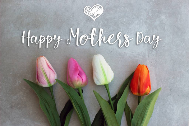 Mothers Day viering Card - Foto, afbeelding