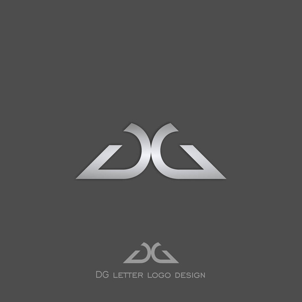 D G Letter logo design, elegant logo for your business, initial for your company name. vector icons. - Vector, Image