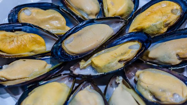 Fresh mussels dish - Photo, Image